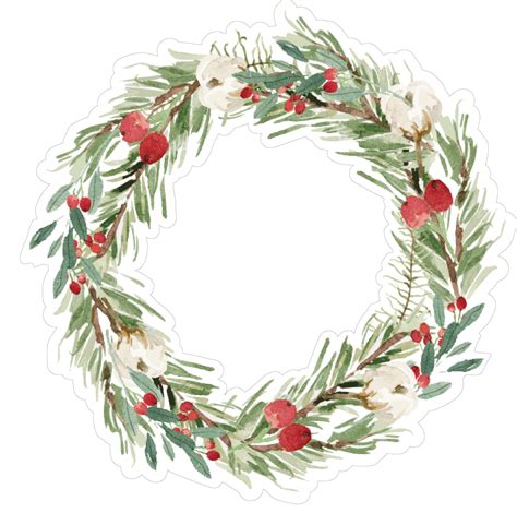 Christmas Wreath Printable